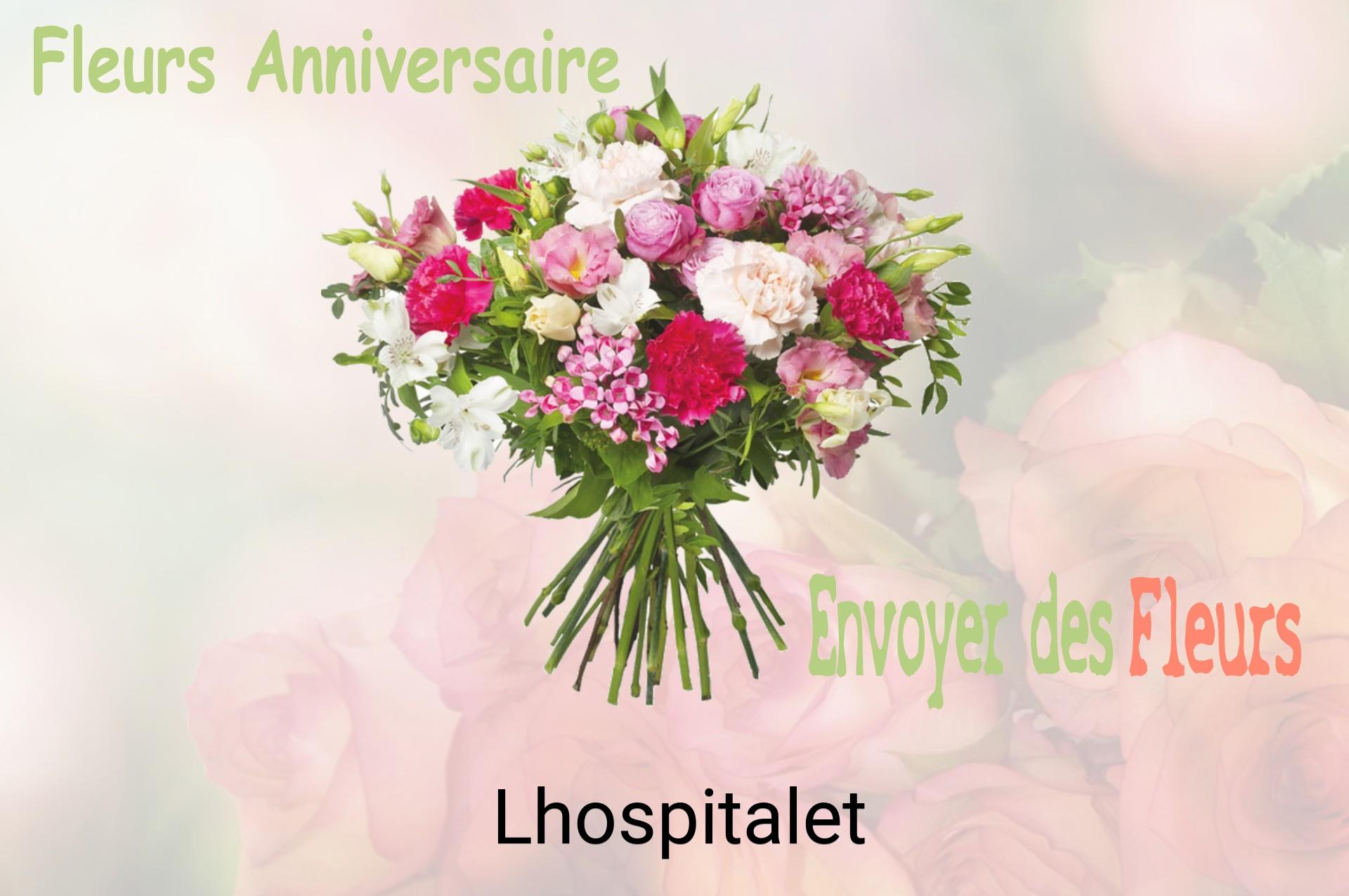 Bouquet de fleurs d’anniversaire livré à Lhospitalet
