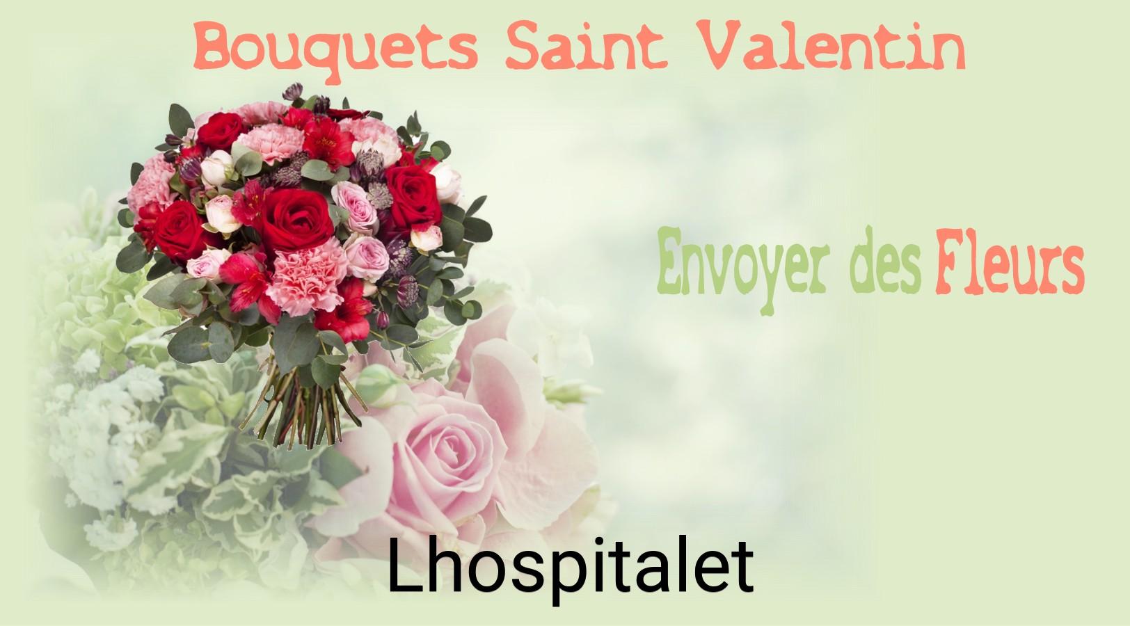 Roses de Saint-Valentin livrées à Lhospitalet